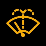 Varningslampa gul spolarvatska